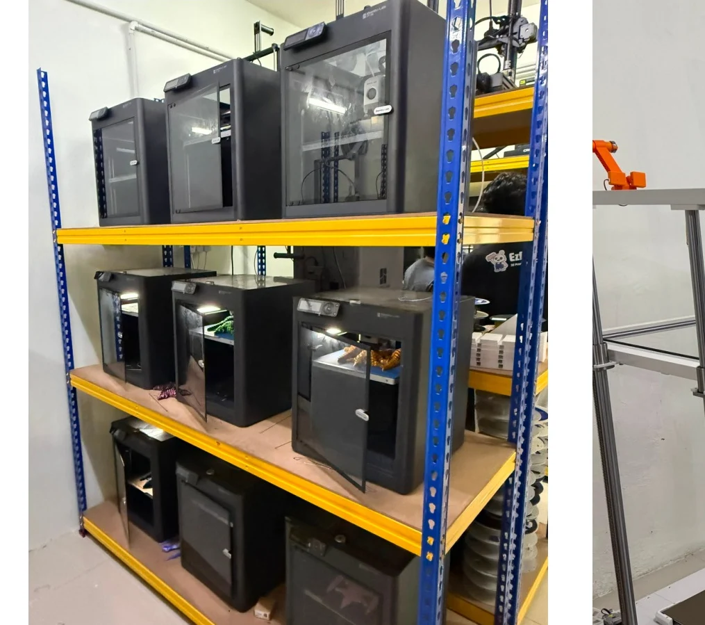 Enclosed printers