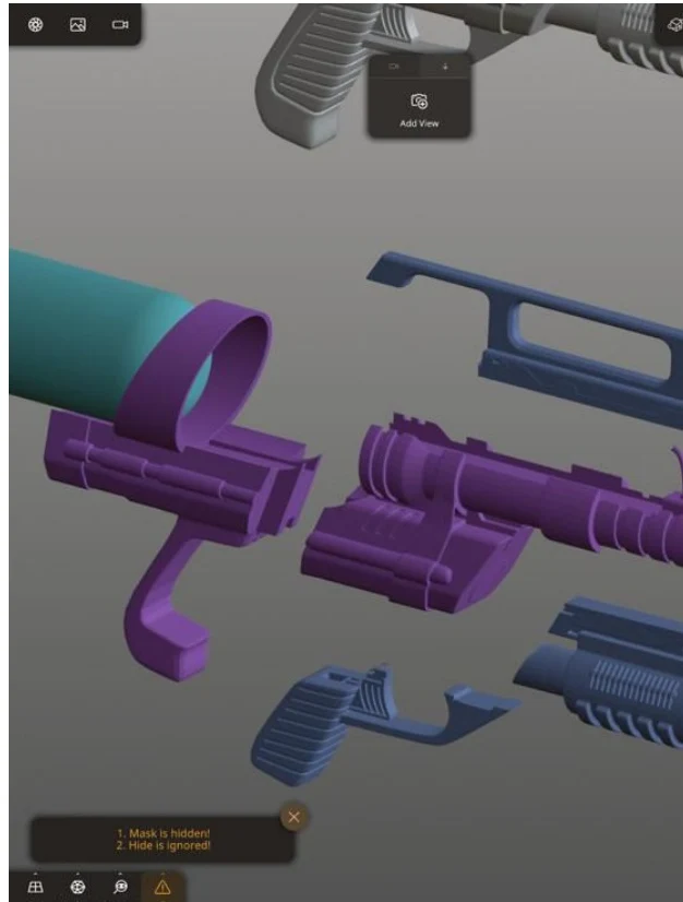 Digital prop model